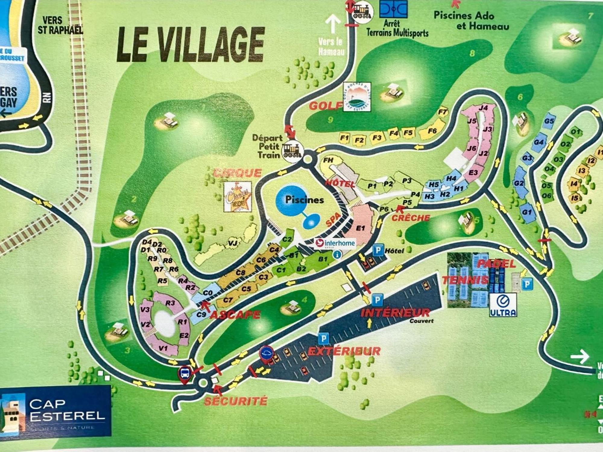 Apartment Village Cap Esterel - Le Village-52 By Interhome แซ็งต์-ราฟาเอล ภายนอก รูปภาพ
